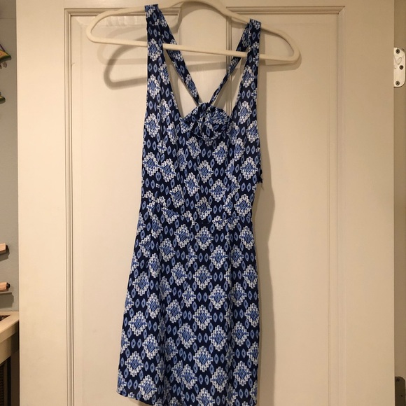 Blue boutique romper, size M. - Picture 1 of 2